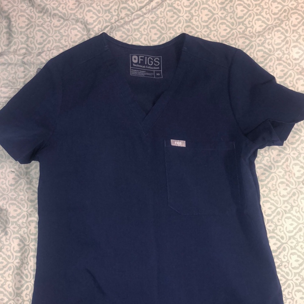NAVY Figs scrub set